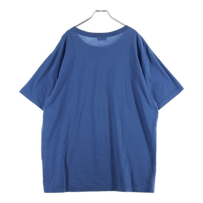 Dior Logo Printed T-Shirt Print Short Sleeve Blue — view 2