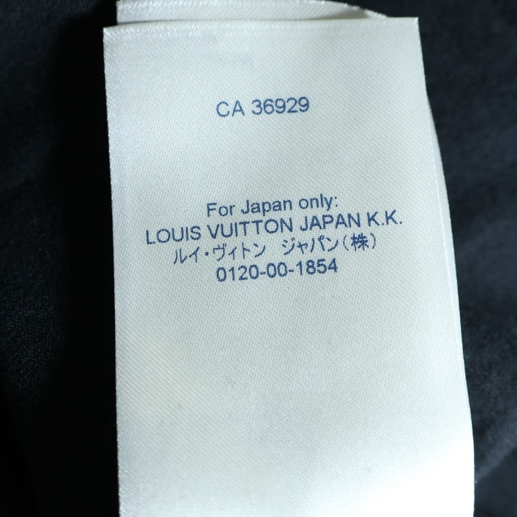Louis Vuitton Nba Printed T-Shirt Logo Print Short Sleeve Black — view 8