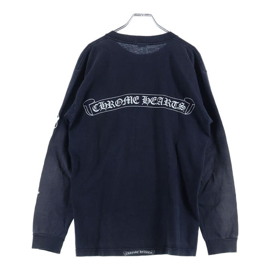 Chrome Hearts Vintage CH L S T-Shirt Scroll Print Long Sleeve T Black