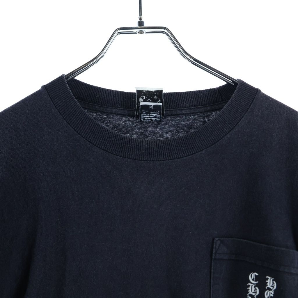 Chrome Hearts Vintage CH L S T-Shirt Scroll Print Long Sleeve T Black — view 3