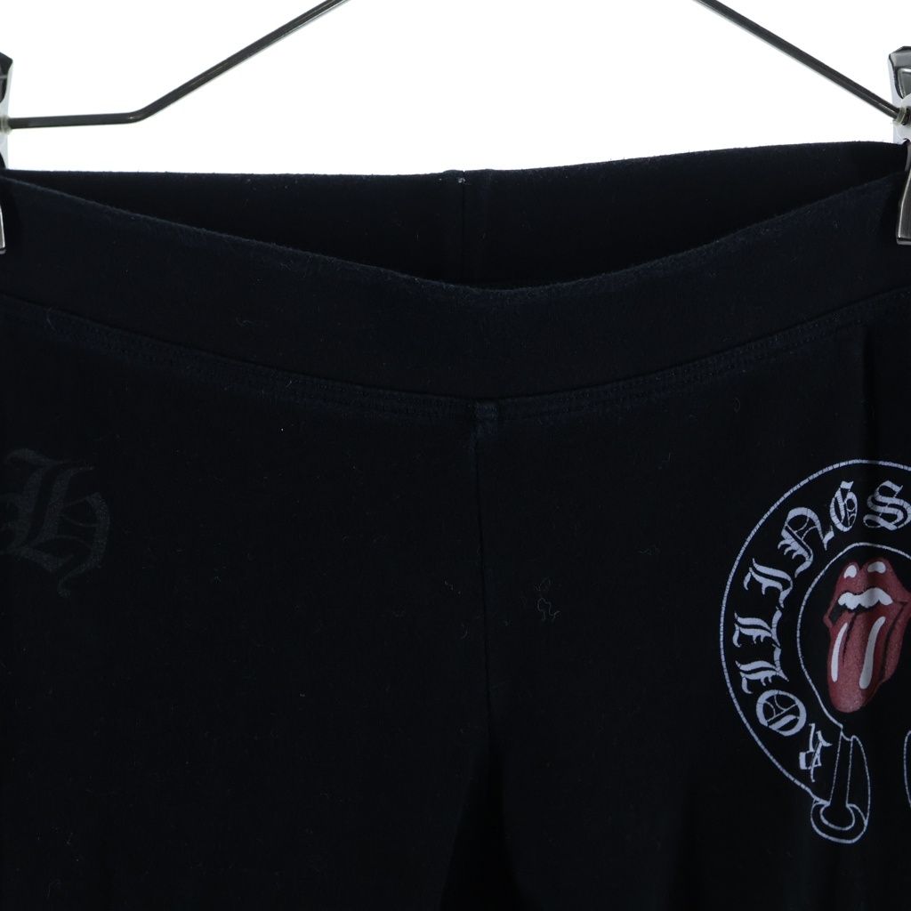 Chrome Hearts Low Ring Stones Lip and Tan Horse Shoe Leggings Pants — view 3