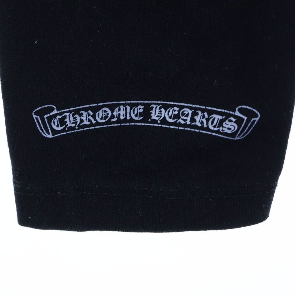 Chrome Hearts Low Ring Stones Lip and Tan Horse Shoe Leggings Pants — view 7