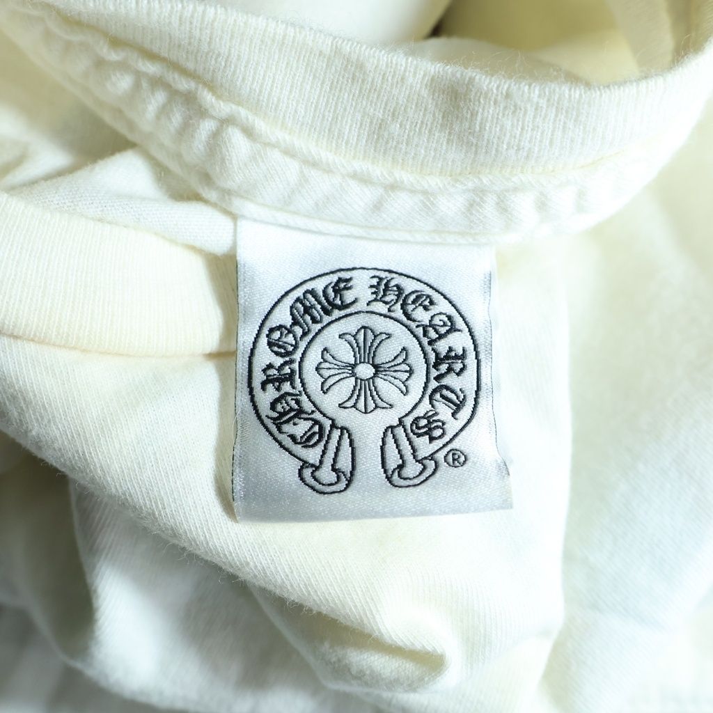 Chrome Hearts Anniversary Aoyama Dagger S Tee Blue Mountain Limited Back Logo — view 7