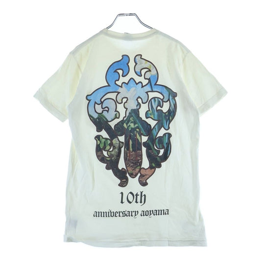 Chrome Hearts Anniversary Aoyama Dagger S Tee Blue Mountain Limited Back Logo