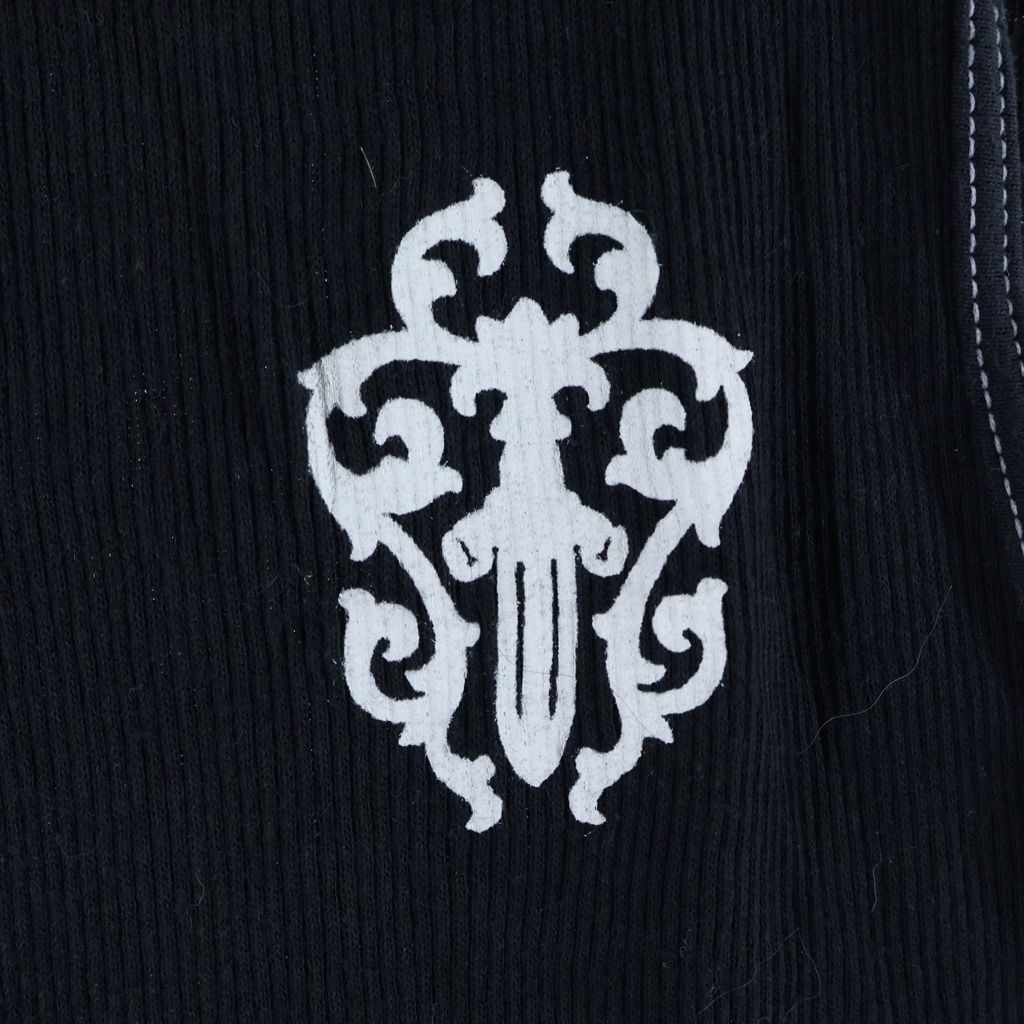 Chrome Hearts Vine Daga Tank Top Sleeveless Fuck You Horse Shoe Tokyo Limited — view 6