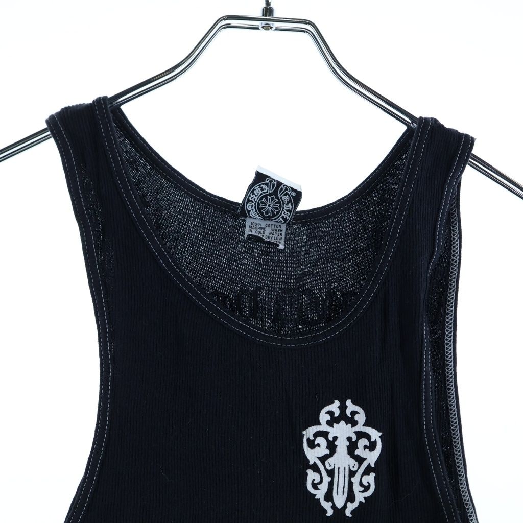 Chrome Hearts Vine Daga Tank Top Sleeveless Fuck You Horse Shoe Tokyo Limited — view 3