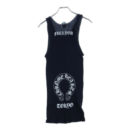 Chrome Hearts Vine Daga Tank Top Sleeveless Fuck You Horse Shoe Tokyo Limited