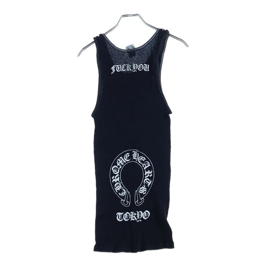 Chrome Hearts Vine Daga Tank Top Sleeveless Fuck You Horse Shoe Tokyo Limited