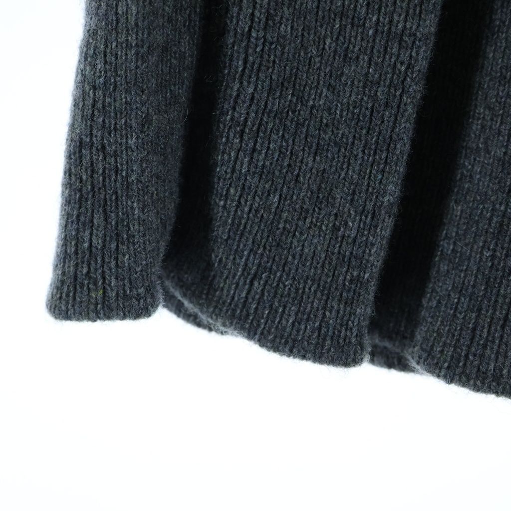 Miu Miu Wool and Cashmere Skirt Pleats Logo — view 5