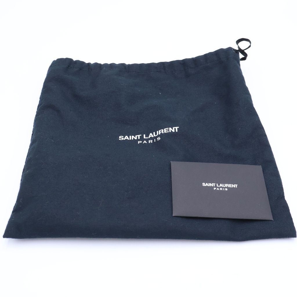 Saint Laurent Paris Small Camera Bag Mini Black Leather Gold — view 7