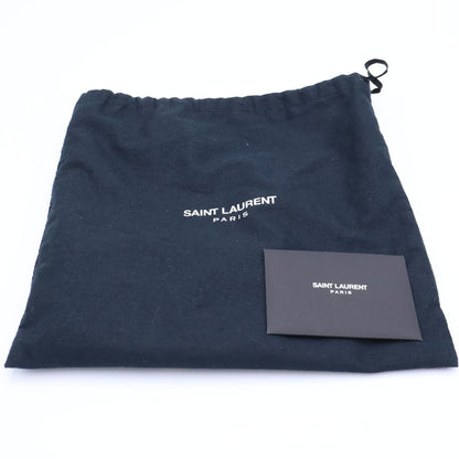 Saint Laurent Paris Small Camera Bag Mini Black Leather Gold — view 7