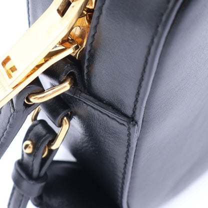 Saint Laurent Paris Small Camera Bag Mini Black Leather Gold — view 6