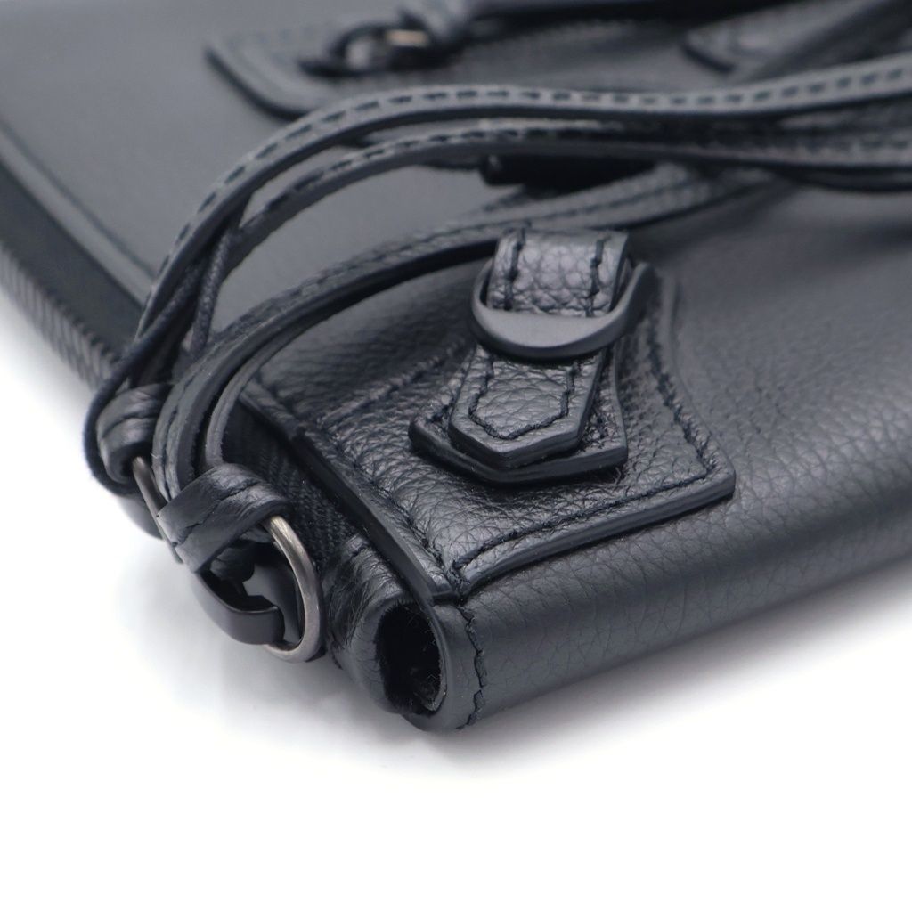 Balenciaga Neo Classic City Mini Shoulder Bag Black Leather — view 5