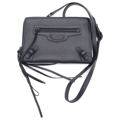 Balenciaga Neo Classic City Mini Shoulder Bag Black Leather