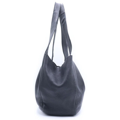 Saint Laurent Paris Cassandra le Sanka Bear Tote Black Leather Gold — view 3