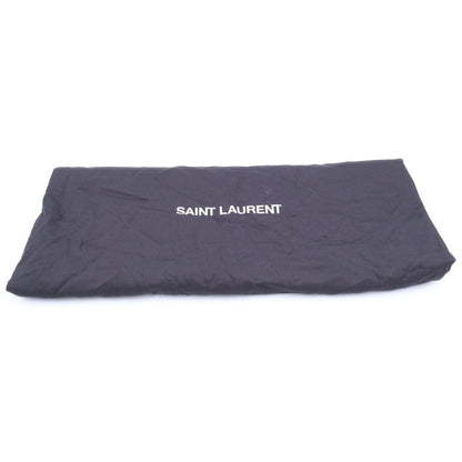 Saint Laurent Paris Cassandra le Sanka Bear Tote Black Leather Gold — view 7