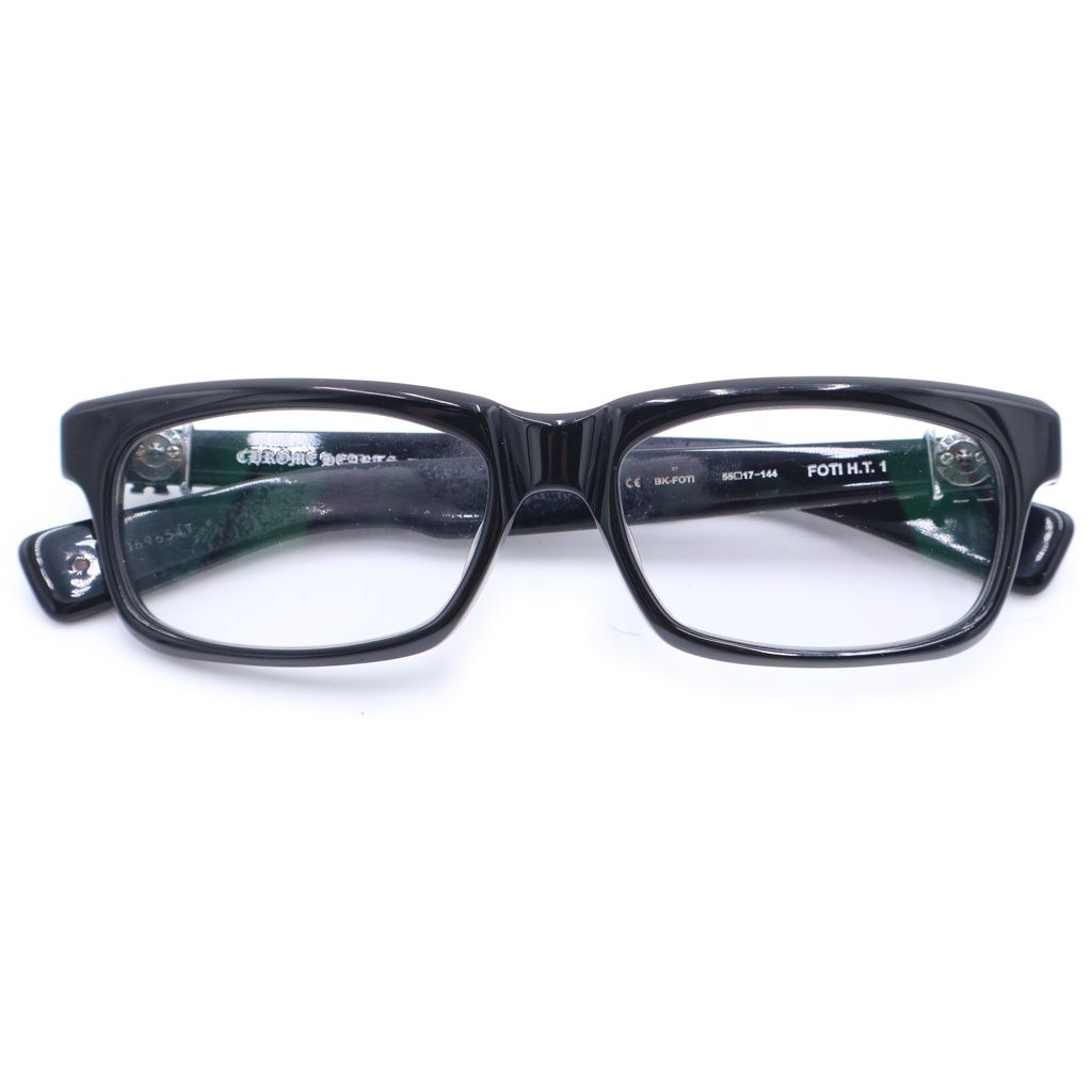 Chrome Hearts Foti HT 1 Side Black Frame Sunglasses Eyewear