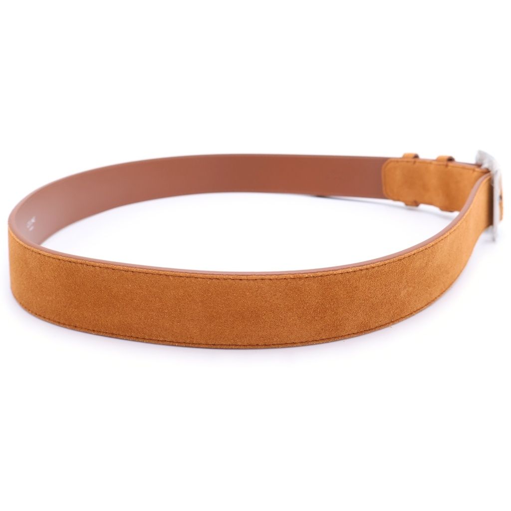 Celine Caskin Suede Logo Belt — view 3