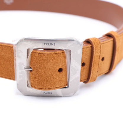 Celine Caskin Suede Logo Belt — view 4