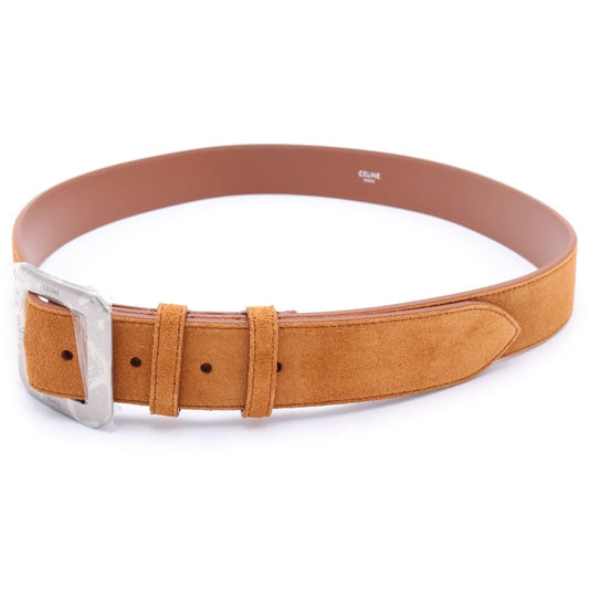Celine Caskin Suede Logo Belt
