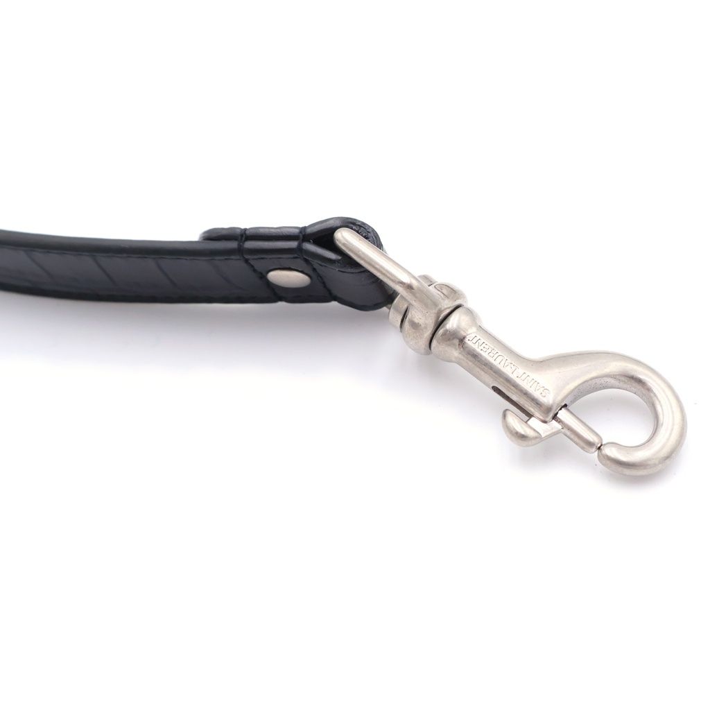 Saint Laurent Paris Shoulder Strap Croco — view 5