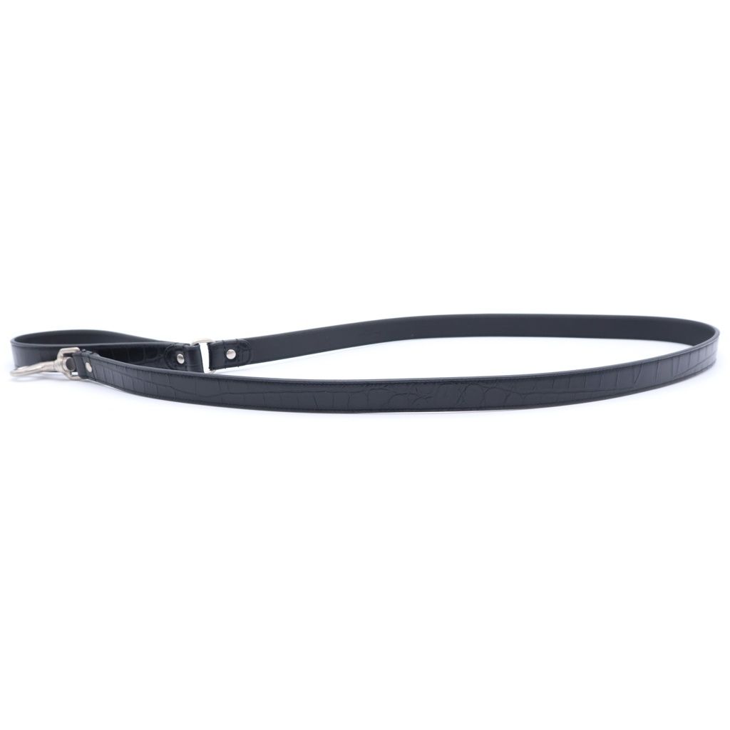 Saint Laurent Paris Shoulder Strap Croco — view 3