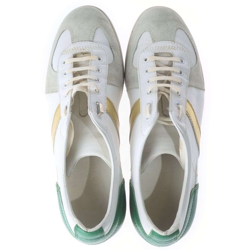 Dior Homme German Army Trainer Sneaks Low Cut Sneakers White — view 4