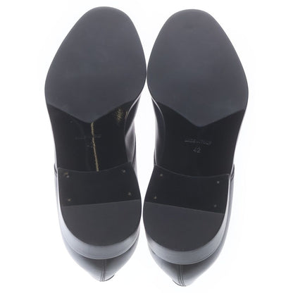Celine Low Cut Leather Dress Shoes Black — view 5