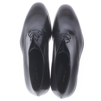 Celine Low Cut Leather Dress Shoes Black — view 4