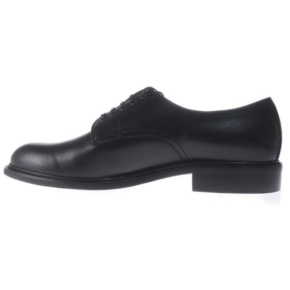 Loewe Plain Toe Leather Shoes Black