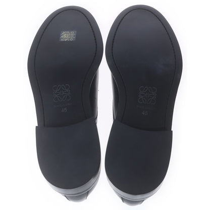Loewe Plain Toe Leather Shoes Black — view 5