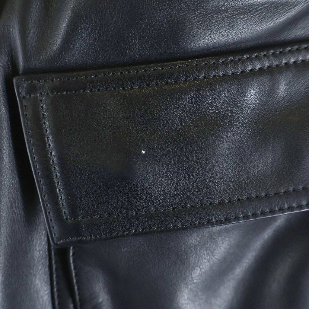 Chrome Hearts Fatigue Lthr Leather Cross Patch Ball Button Shorts — view 4
