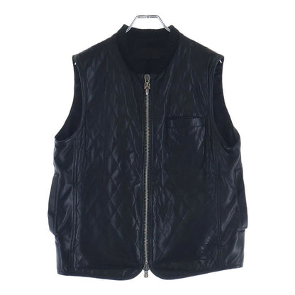 Chrome Hearts Papa Vest Cross Patch Leather