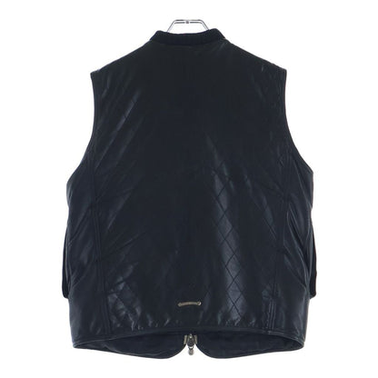 Chrome Hearts Papa Vest Cross Patch Leather — view 2