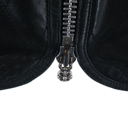 Chrome Hearts Papa Vest Cross Patch Leather — view 6