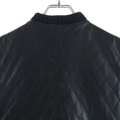 Chrome Hearts Papa Vest Cross Patch Leather — view 4