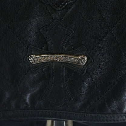 Chrome Hearts Papa Vest Cross Patch Leather — view 7