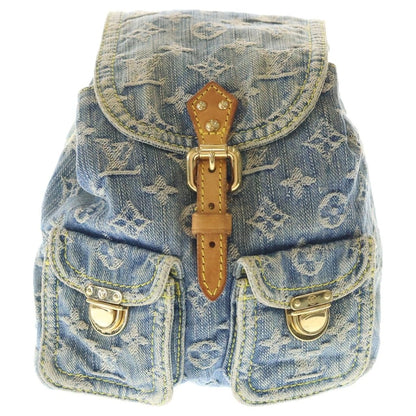 Louis Vuitton Monogram Denim Sac a Dos PM Backpack Blue