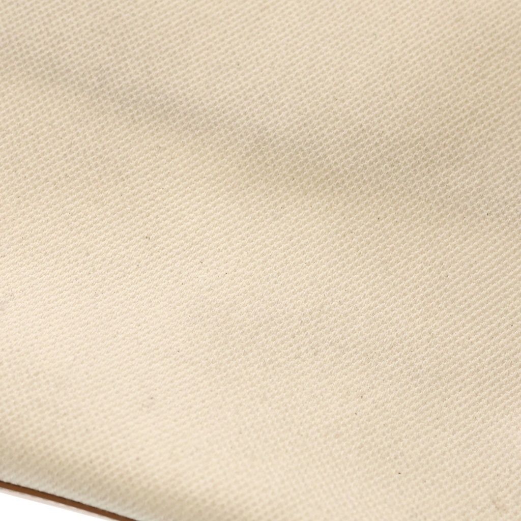 Celine Vertical Cover Canvas Large Tote Brown Ivory Leather Gold — view 9
