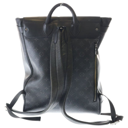 Louis Vuitton Monogram Eclipse Steamer Backpack Black — view 2