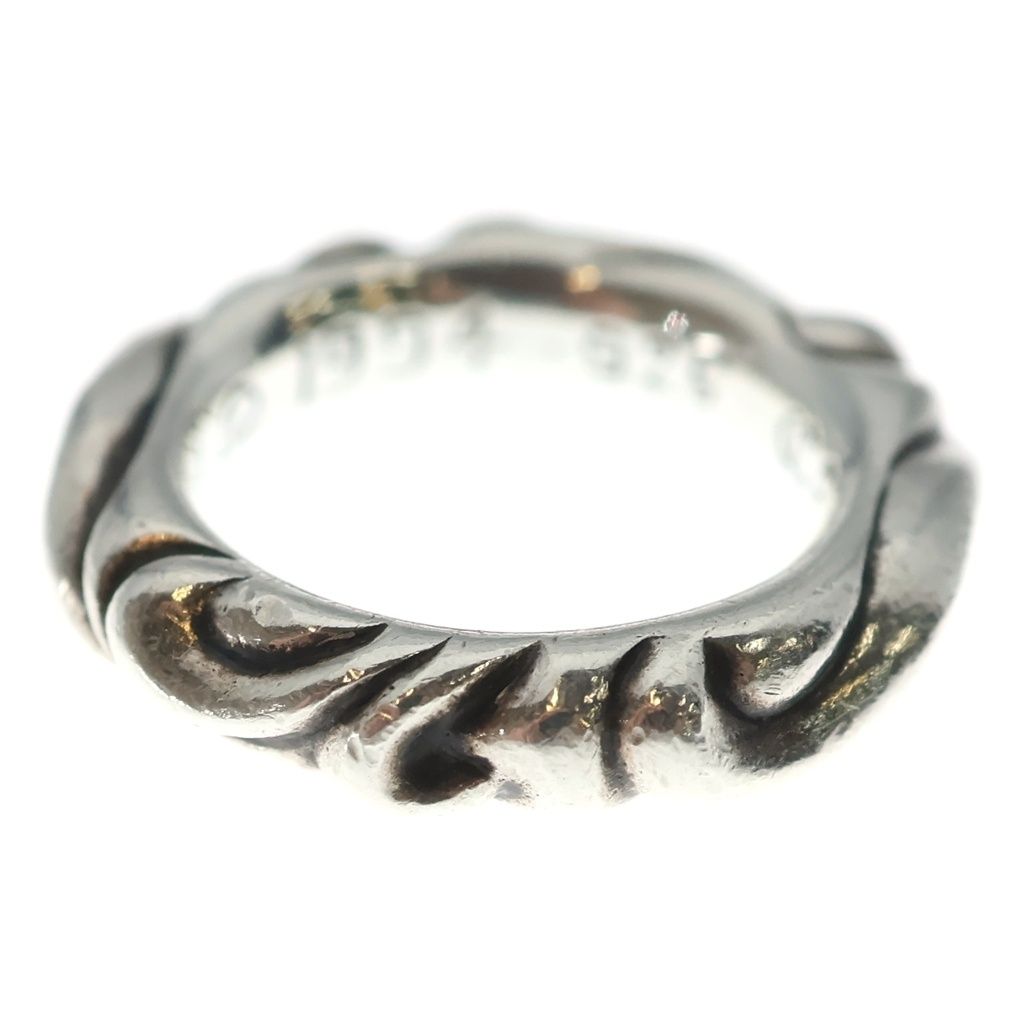 Chrome Hearts Scrl Band Scroll Ring Silver — view 2