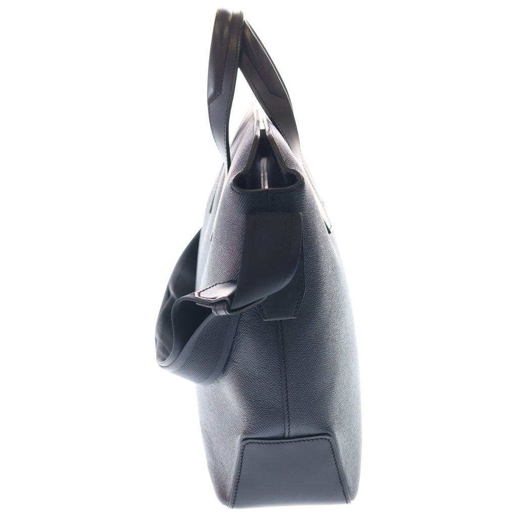 Hermes Porto Document City News Business Shoulder Bag Navy — view 3