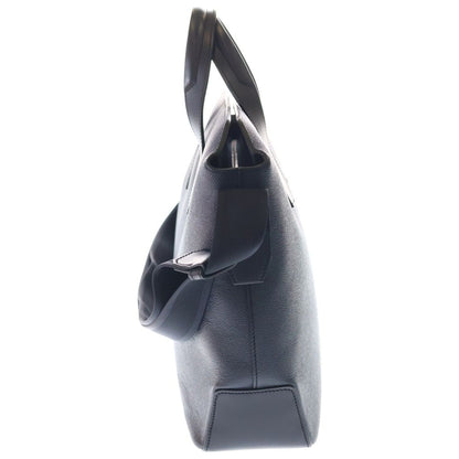 Hermes Porto Document City News Business Shoulder Bag Navy — view 3