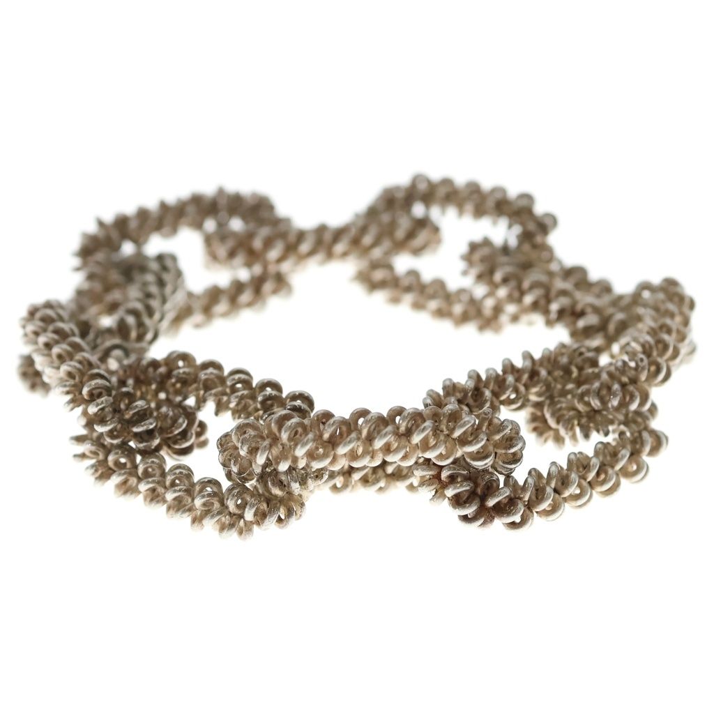 Hermes Vintage Bracelet Crab Silver — view 3