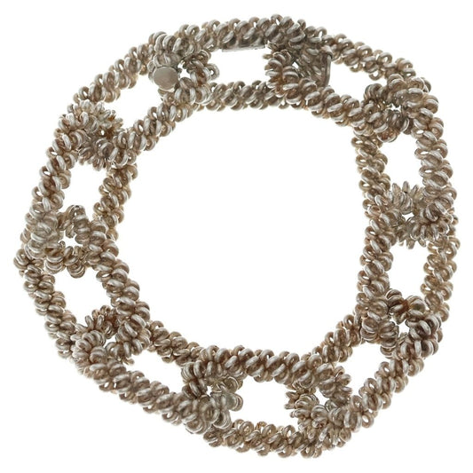 Hermes Vintage Bracelet Crab Silver