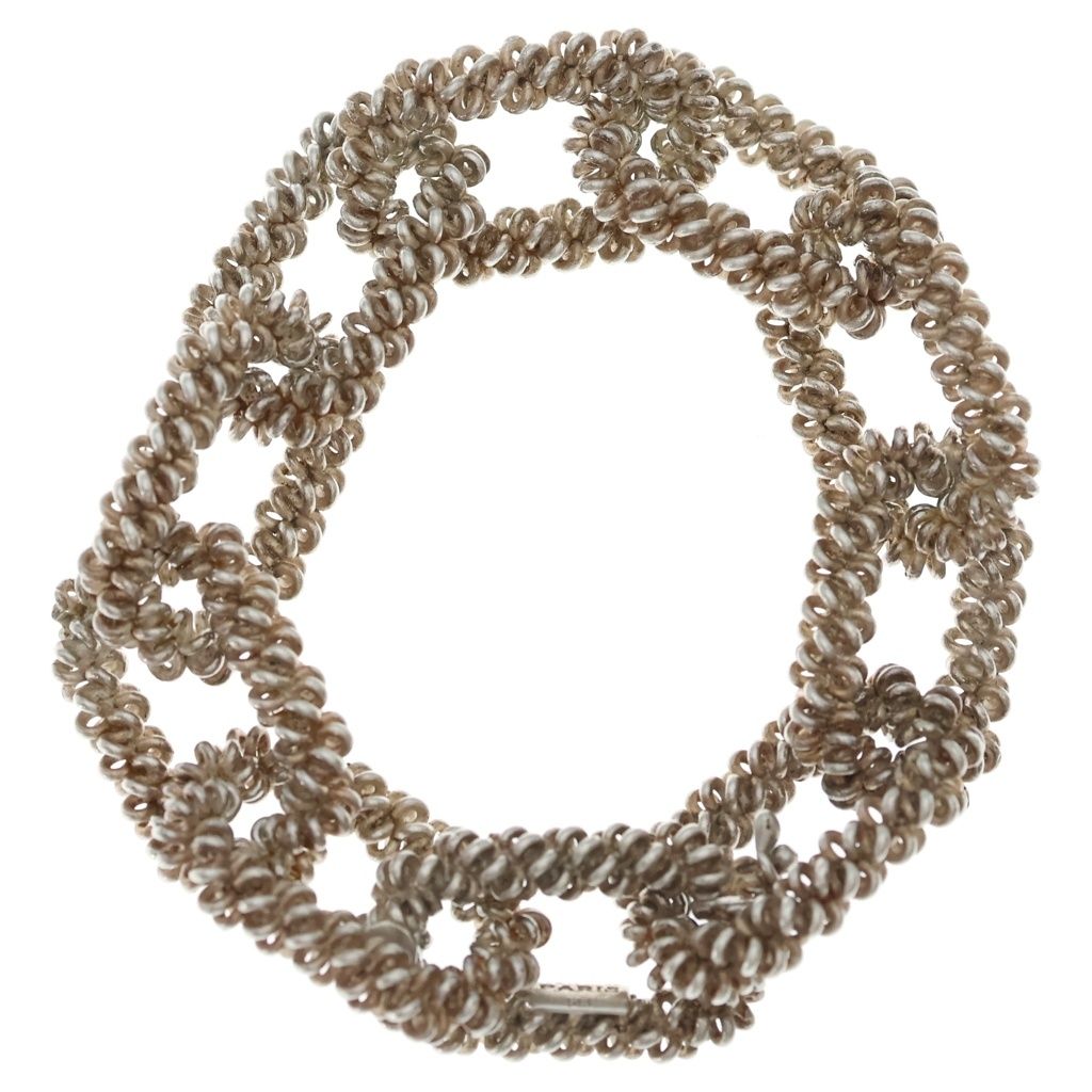 Hermes Vintage Bracelet Crab Silver — view 2