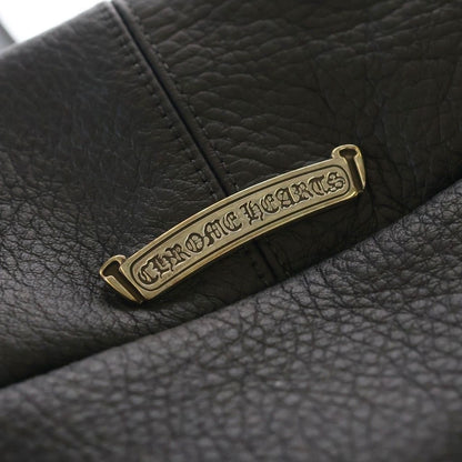 Chrome Hearts 1 Snat Pack Dagger Zip Gunslinger Belt Leather Waist Bag Black — view 6