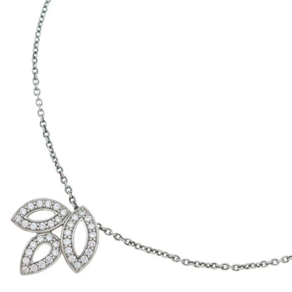Harry Winston Lily Cluster Star Mini Diamond Necklace Platinum Pendant
