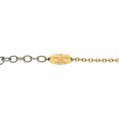 Louis Vuitton Logo Mania Pendant Chain Gold Silver — view 5