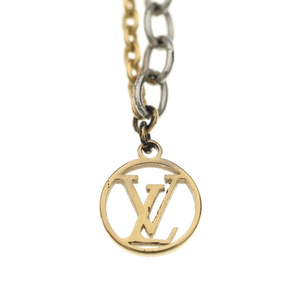 Louis Vuitton Logo Mania Pendant Chain Gold Silver — view 3